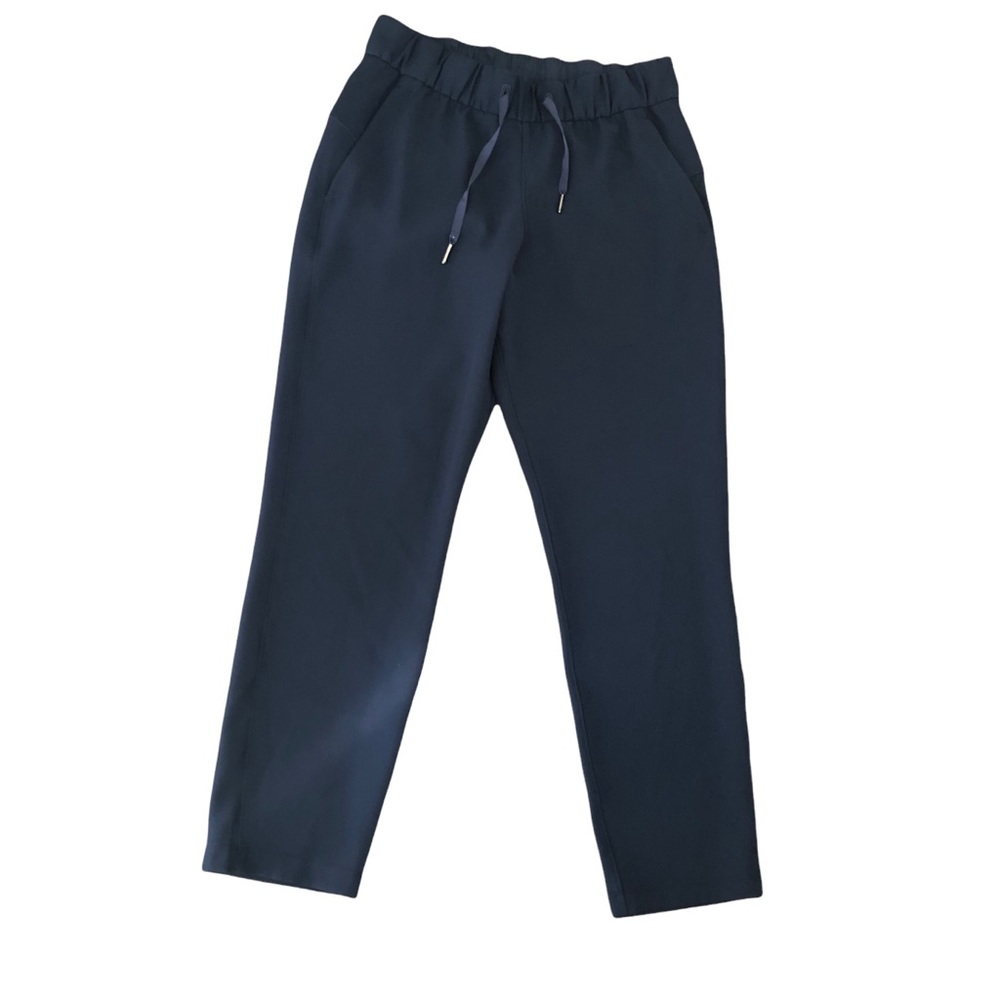 Lululemon Keep Moving Navy Blue Pants Size 6
